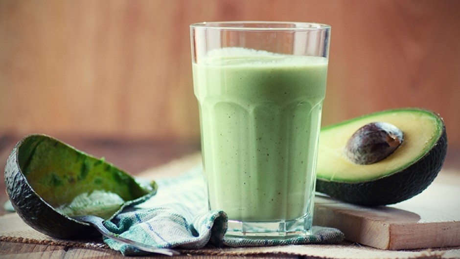 Making Avocado Juice In Sumba Barat City